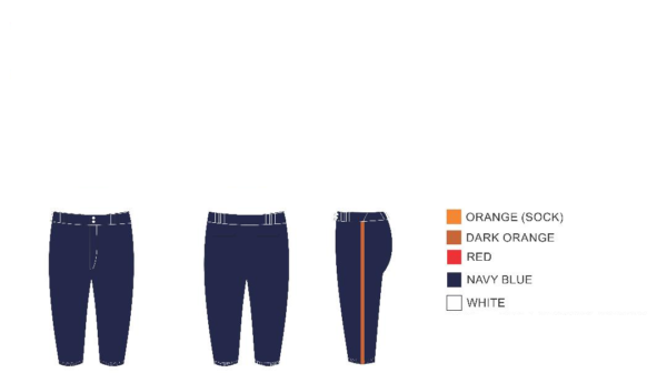 Game Navy Pants